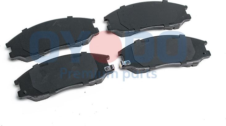 Oyodo 10H0507-OYO - Brake Pad Set, disc brake www.parts5.com