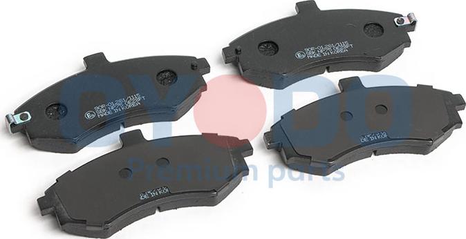 Oyodo 10H0511-OYO - Set placute frana,frana disc www.parts5.com