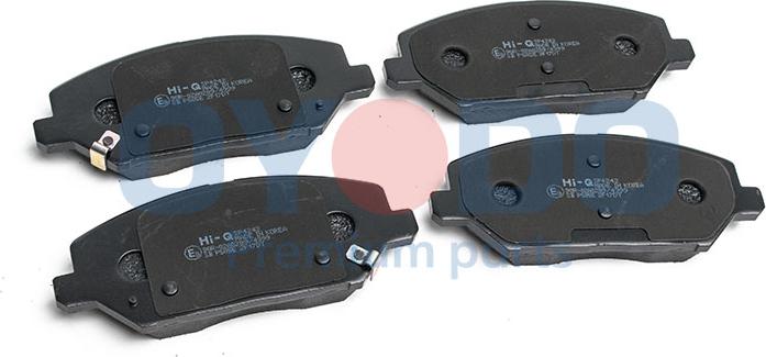 Oyodo 10H0531-OYO - Brake Pad Set, disc brake www.parts5.com