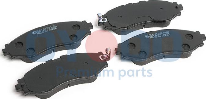 Oyodo 10H0001-OYO - Brake Pad Set, disc brake www.parts5.com