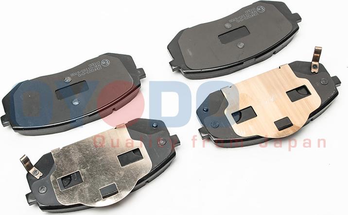 Oyodo 10H0323-OYO - Brake Pad Set, disc brake www.parts5.com