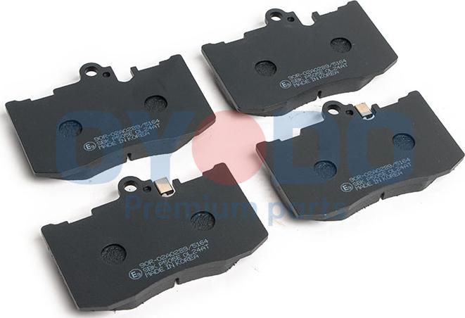 Oyodo 10H2065-OYO - Set placute frana,frana disc www.parts5.com