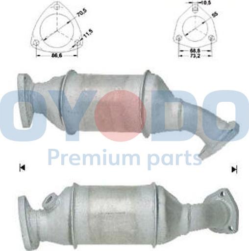 Oyodo 10N0076-OYO - Catalizador www.parts5.com