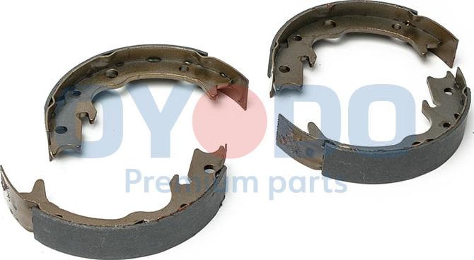 Oyodo 25H4021-OYO - Fékpofakészlet, rögzítőfék www.parts5.com