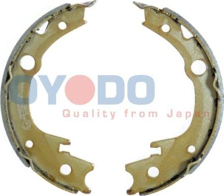 Oyodo 25H2077-OYO - Brake Shoe Set, parking brake parts5.com