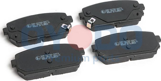 Oyodo 20H0309-OYO - Brake Pad Set, disc brake www.parts5.com