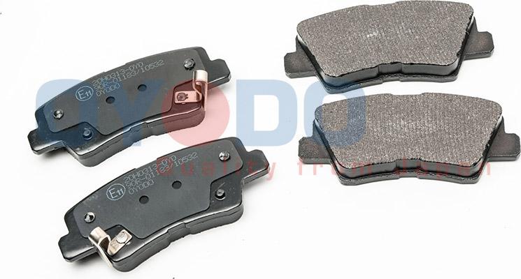 Oyodo 20H0313-OYO - Set placute frana,frana disc www.parts5.com