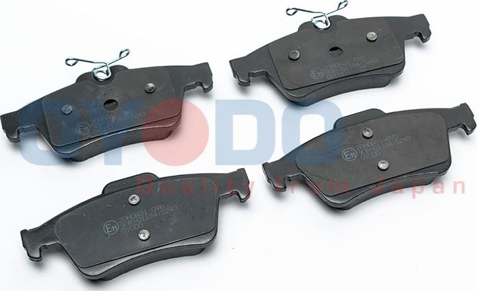 Oyodo 20H0A31-OYO - Kit de plaquettes de frein, frein à disque www.parts5.com