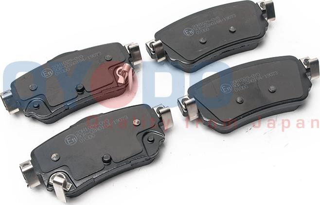 Oyodo 20H1029-OYO - Brake Pad Set, disc brake www.parts5.com