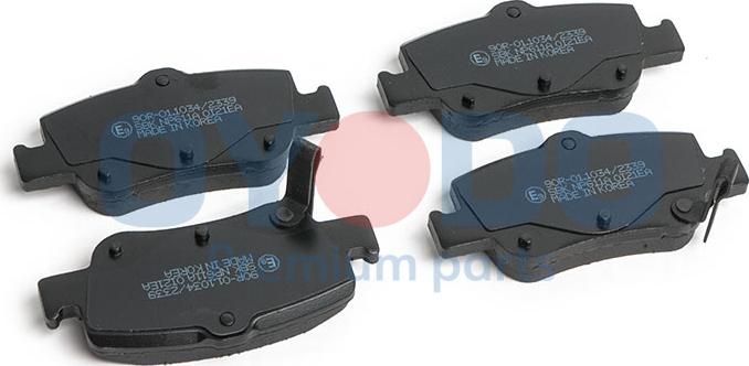 Oyodo 20H2029-OYO - Brake Pad Set, disc brake www.parts5.com