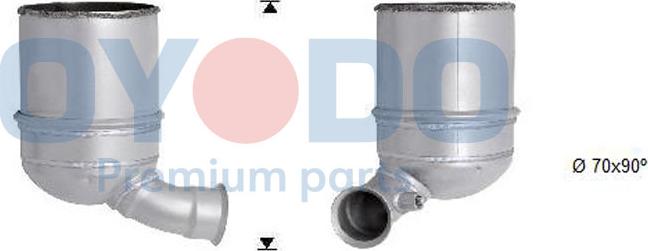 Oyodo 20N0014-OYO - Soot / Particulate Filter, exhaust system www.parts5.com