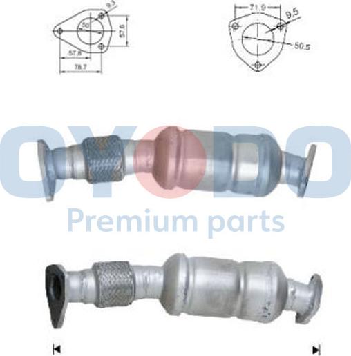 Oyodo 20N0015-OYO - Catalizador www.parts5.com