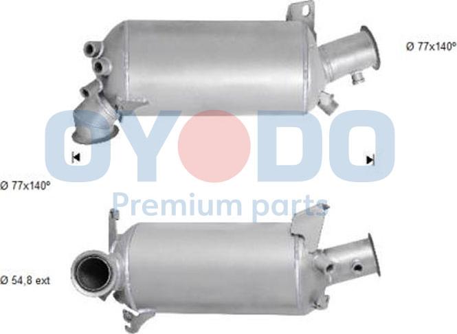 Oyodo 20N0037-OYO - Soot / Particulate Filter, exhaust system www.parts5.com