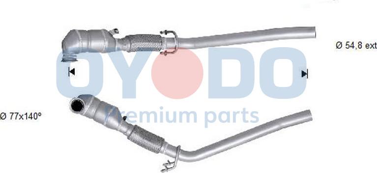 Oyodo 20N0027-OYO - Catalyseur www.parts5.com