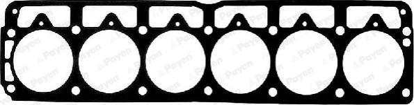 Payen AC5610 - Gasket, cylinder head www.parts5.com