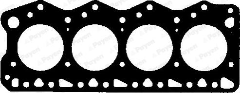 Payen AY581 - Gasket, cylinder head www.parts5.com