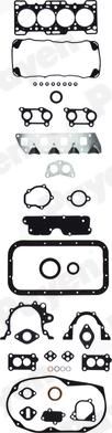 Payen GL391 - Full Gasket Set, engine www.parts5.com