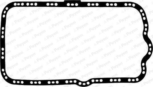 Payen JJ568 - Gasket, oil sump parts5.com