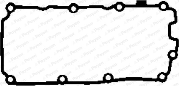 Payen JM7047 - Gasket, cylinder head cover www.parts5.com