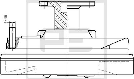 PE Automotive 030.189-00A - Clutch, radiator fan www.parts5.com