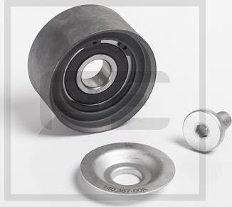 PE Automotive 140.367-00A - Deflection / Guide Pulley, v-ribbed belt www.parts5.com