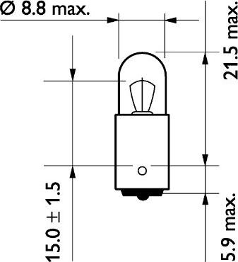 PHILIPS 13929MDCP - Bulb, indicator parts5.com
