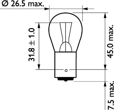 PHILIPS 13498MDCP - Lámpara, luz intermitente www.parts5.com