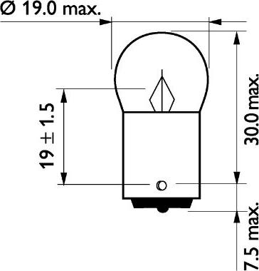 PHILIPS 13821CP - Bulb, indicator www.parts5.com