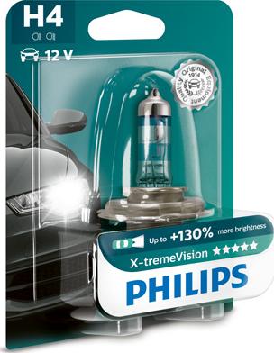 PHILIPS 12342XV+B1 - Крушка с нагреваема жичка, фар за дълги светлини www.parts5.com