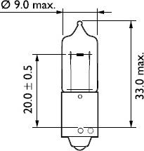 PHILIPS 12356CP - Лампа накаливания, фонарь указателя поворота www.parts5.com