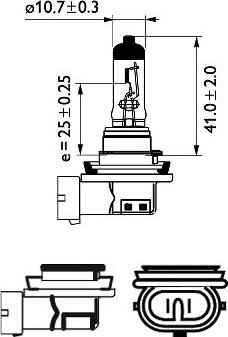 PHILIPS 12360WVUB1 - Żarówka, reflektor dalekosiężny www.parts5.com