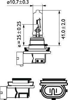 PHILIPS 12361C1 - Bulb, spotlight www.parts5.com