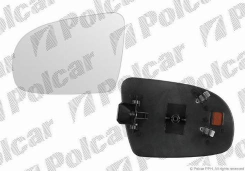 Polcar 5555541M - Outside Mirror www.parts5.com