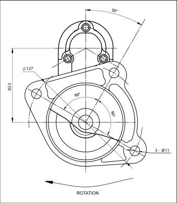 Prestolite Electric 861036 - Starter www.parts5.com