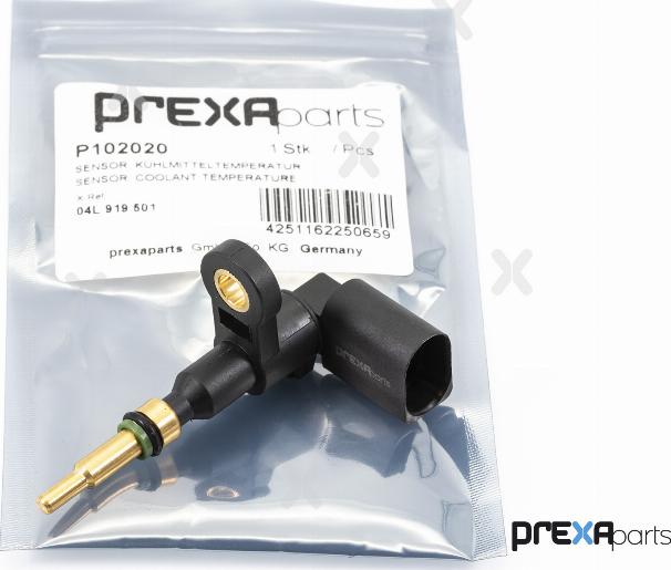 PREXAparts P102020 - Senzor,temperatura lichid de racire www.parts5.com