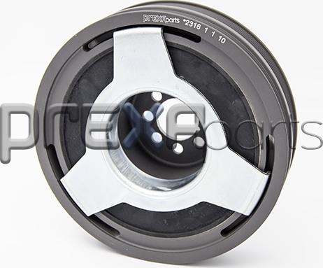 PREXAparts P125009 - Ремъчна шайба, колянов вал www.parts5.com