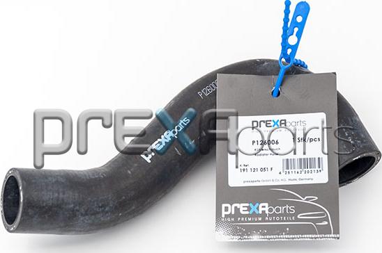 PREXAparts P126006 - Radiator Hose www.parts5.com