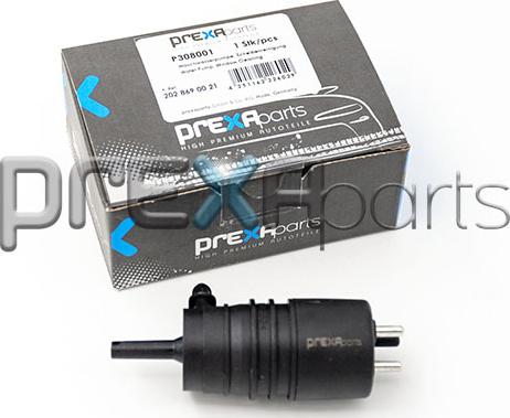 PREXAparts P308001 - Water Pump, window cleaning www.parts5.com