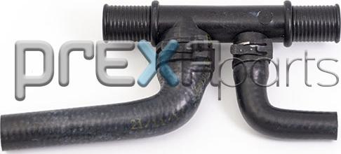 PREXAparts P326061 - Hose, heat exchange heating www.parts5.com