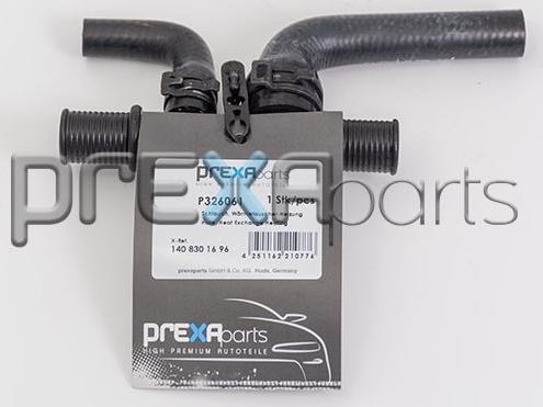 PREXAparts P326061 - Hose, heat exchange heating www.parts5.com