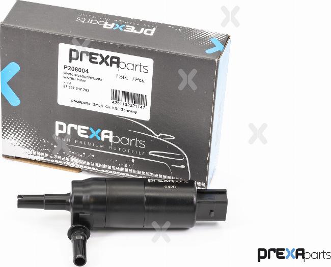 PREXAparts P208004 - Водяной насос, система очистки фар www.parts5.com