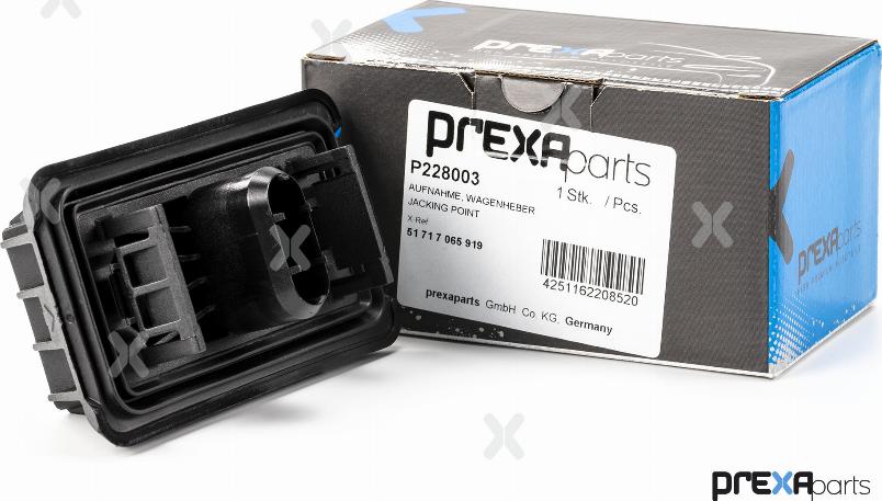 PREXAparts P228003 - Kinnitus,tungraud www.parts5.com