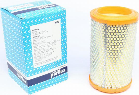 Purflux A416 - Hava filtresi www.parts5.com