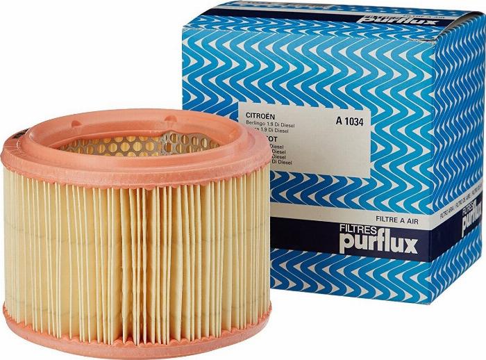 Purflux A1034 - Filtr powietrza www.parts5.com