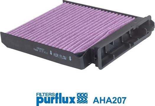 Purflux AHA207 - Φίλτρο, αέρας εσωτερικού χώρου www.parts5.com