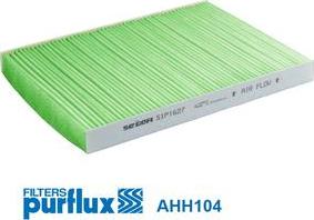 Purflux AHH104 - Фильтр воздуха в салоне www.parts5.com