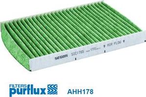 Purflux AHH178 - Фильтр воздуха в салоне www.parts5.com
