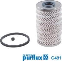 Purflux C491 - Топливный фильтр www.parts5.com