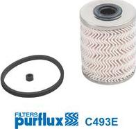 Purflux C493E - Топливный фильтр www.parts5.com