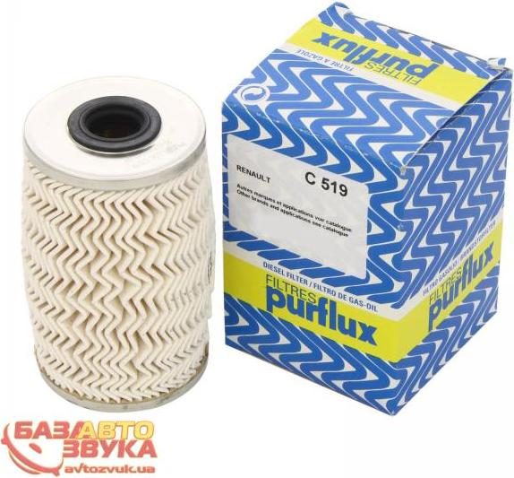 Purflux C519 - Palivový filtr www.parts5.com